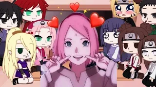 Naruto and friends react to Sakura SHIPS ~Part 2.Sakura Sensei 🌺