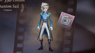 Identity V | Composer “Phantom Sail” Look So Amazing! And The Accessory Music Is Everything!🥹