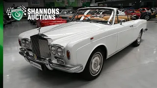 1968 Rolls Royce Silver Shadow Convertible - 2023 Shannons Summer Timed Online Auction