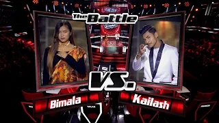Bimala Vs Kailash "Makhamali Maya Diula" | The Voice of Nepal Season 5 -2023