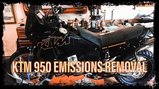 KTM 950 Emissions / Smog Removal