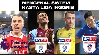 MENGENAL SISTEM LIGA DI INGGRIS - kasta Sepak bola Di inggris ! liga terbaik di dunia