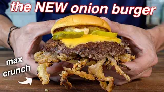 The INCREDIBLE New Way To Make a Smashed Onion Burger