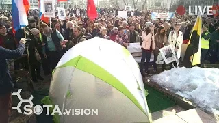 АРХАНГЕЛЬСК СТАВИТ ПАЛАТКИ! БЕССРОЧНЫЙ ПРОТЕСТ!