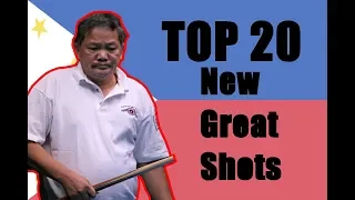 "The Magician" Efren Reyes!!! Top 20 New Great Shots