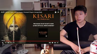 Reaction! Kesari | Official Trailer | Akshay Kumar | Parineeti Chopra | Anurag Singh