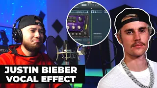 How To Make a JUSTIN BIEBER Type Song | Vocal Effect TUTORIAL