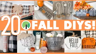 20 AMAZING High-End Dollar Tree Fall DIYs for 2023  🍁 Cheap $1 DIY Decor that looks EXPENSIVE! 😍