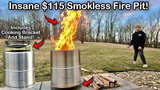 Smokeless Fire Pit Review~ This Coozoom Fire pit Is a excellent alternative to the Solo Stove Ranger
