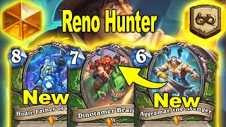 The Best Hunter Cards! Reno Hunter Is REALLY GOOD! Hunter Titan At Caverns of Time | Hearthstone