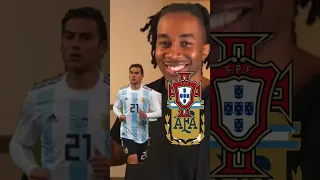 Portugal vs Argentina Ngana rindu