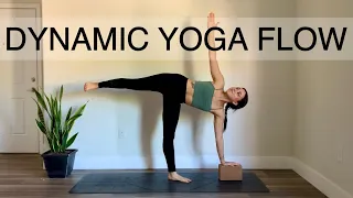 Dynamic Vinyasa Yoga Flow | Full Body Intermediate Yoga Class