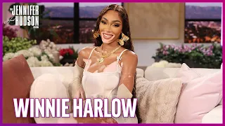 Winnie Harlow Reenacts Cheering on Her NBA Star Boyfriend Courtside