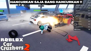 Kuberi Nama BeamNG Gratisan ( ^ ‿ ^ )👌 Seruu ! | Roblox Car Crusher 2