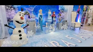 Festa Frozen com Direito a Neve de verdade!!!