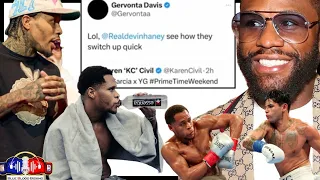 AMAZING: 😳GERVONTA TANK DAVIS WARNS & DEFENDS DEVIN HANEY ! SEE HOW QUICK THEY SWITCH UP ON YOU SMH