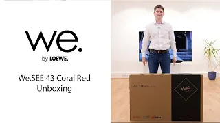 We. by LOEWE. | We.SEE 43 | Coral Red | Unboxing