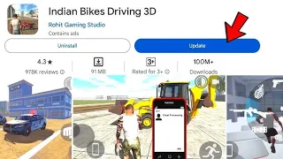 New Update in Indian Bike Driving 3D || Police Station JCB Hummer Scorpio | All New Cheat Codes