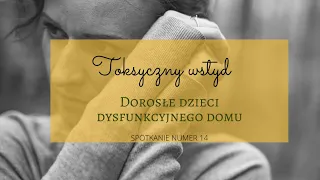 Toksyczny Wstyd. Dorosłe Dzieci Dysfunkcyjnego Domu