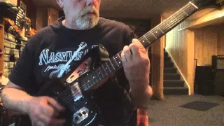 Lead guitar over Pipeline backing track