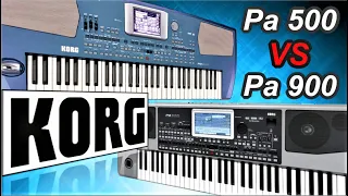 Pa500 VS Pa900~factory styles & sounds comparison