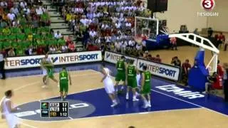 Lithuania - Spain Highlights (FIBA World Championship 2010 Turkey)