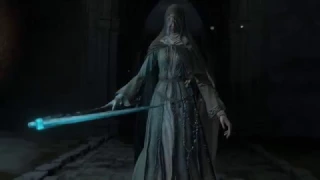 Dark Souls lll Ashes of Ariandel - Cathedral: Father Ariandel & Sister Friede Introduction Cutscene