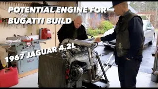 This 1967 Jaguar 4.2L engine might just be the engine for the Bugatti build 🔥