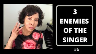 Throat Tension While Singing?  The 3 ENEMIES of the Singer!