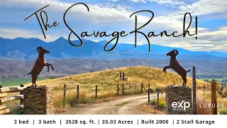 59 Savage Ranch Road  |  Salmon  |  Idaho  |  Luxury Home Tour  | Home for Sale