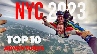 Elevate Your Excitement: Top 10 Adventures in NYC 2023