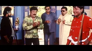Jaggesh Meet Dr.Rajkumar and Dr.Vishnuvardhan | Comedy Scene | Mr.Bakra Kannada Movie