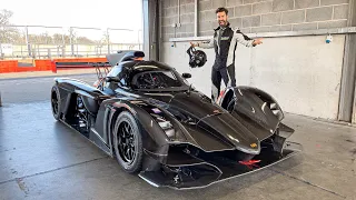 FIRST DRIVE! In My NEW Praga R1 Racing Car! It's Crazy FAST!