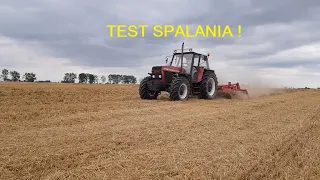 Zetor 16145 - Silnik 6 cyl, test spalania i wydajności w gruberze Kongskilde Delta. Turbo Sound