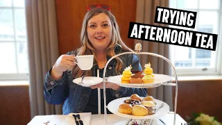 Americans Try Afternoon Tea for the FIRST TIME (Betty's Tea Rooms York)
