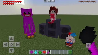 Kissy Missy FNF Test 2 - Friday Night Funkin Addon Minecraft PE - Huggy Wuggy FNF Poppy Playtime mod