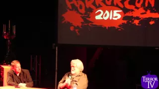 Gunnar Hansen talk at HorrorCon 2015 Texas Chainsaw Massacre