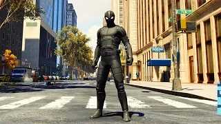 SPIDER-MAN PS4 Far From Home Stealth Suit Free Roam Gameplay (SPIDERMAN FAR FROM HOME)