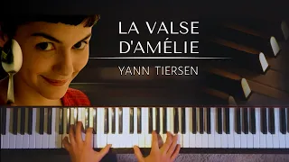 La valse d'Amélie (the accordion version arranged for piano) + piano sheets