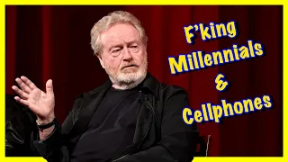 Director Ridley Scott blames Millennials and Cellphones!?
