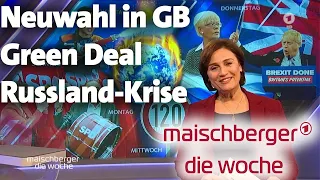 Neuwahl in Großbritannien, Green Deal, Russland-Krise – maischberger. die woche vom 11.12.19