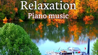 Relaxing birds Natural Sounds for stress relief|Beautiful Piano melody #birdschirping #relaxtion