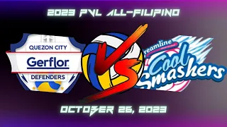 Gerflor vs Creamline Live Scores | 2023 PVL All-Filipino Conference