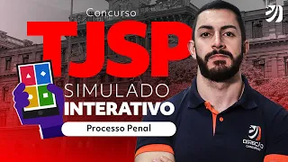 Concurso TJSP: Simulado Interativo de Processo Penal