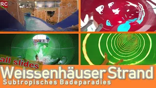 Weissenhäuser Strand Subtropisches Badeparadies Alle Rutschen / All slides