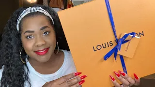 LOUIS VUITTON UNBOXING DELAYED VALENTINE'S DAY GIFT 🎁 PART 1