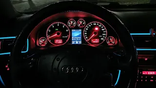 Audi a6 c5 Установка цветного дисплея colormfd в приборную манель VDO