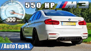 550HP BMW M3 F80 6MT | 100-300  *EQUAL LENGTH EXHAUST* SOUND by AutoTopNL