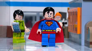 Lego Superman Goes to the Gym