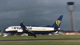Ryanair pilot aborted landing because of terrible CROSSWIND